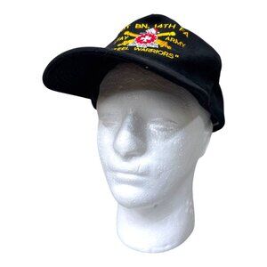 1st Bn 14th Fa Army Steel Warriors Military Veteran Adjustable Baseball Cap Otto